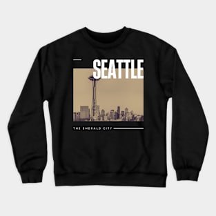 Seattle city Crewneck Sweatshirt